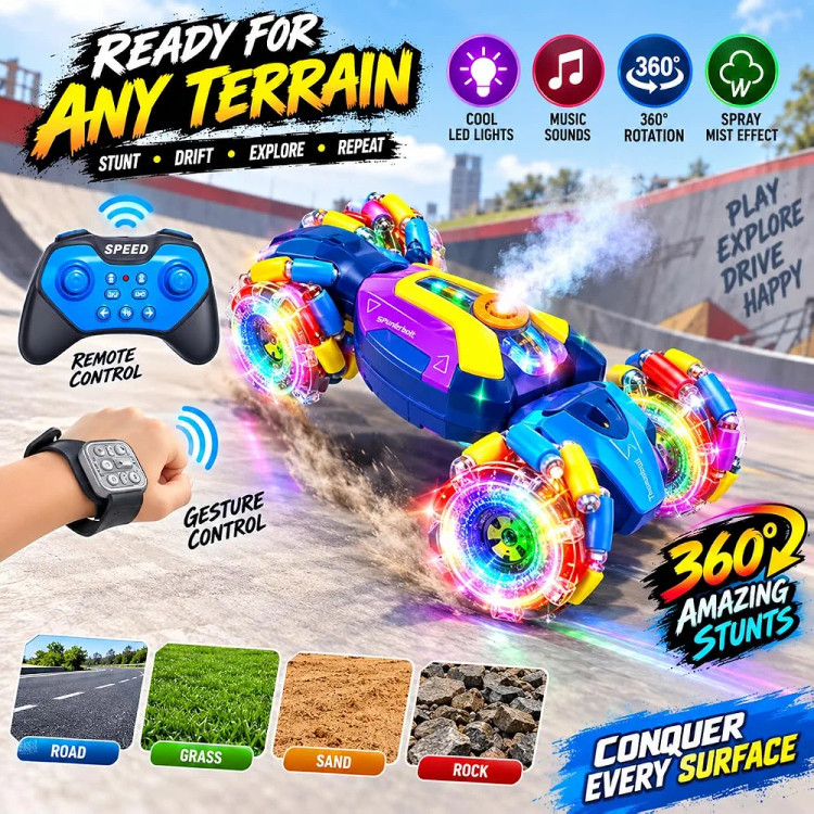 ماشین کرمی کنترلی چرخ کپسولی دو ریموت کد ۷-۳۶۸۸