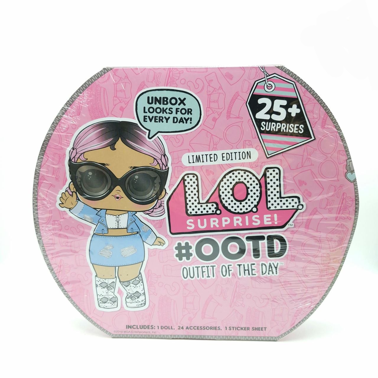 پک سورپرایزی LOL دارای بیش از ۲۵ سورپرایز و اکسسوری برند MGA Entertainment سری LOL Surprise OOTD کد ۵۵۵۷۴۲