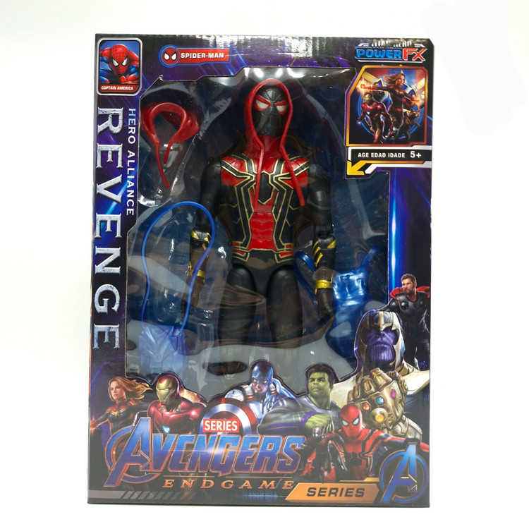 اکشن فیگور اسپایدرمن iron spider برند hero alliance سری Endgame power FX کد ۸۹۸۳۱۱