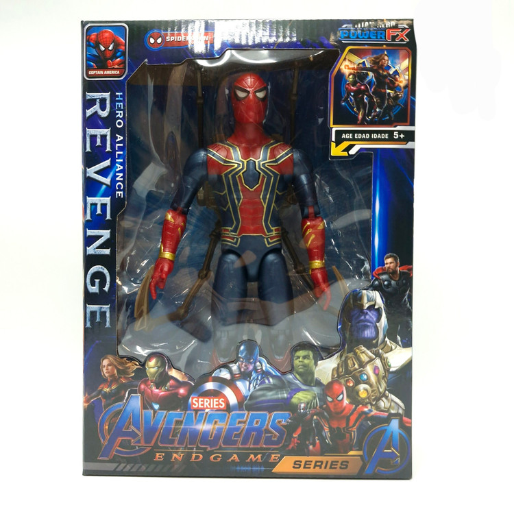 اکشن فیگور اسپایدرمن miles morales برند hero alliance سری Endgame power FX کد ۸۹۸۳۱۱