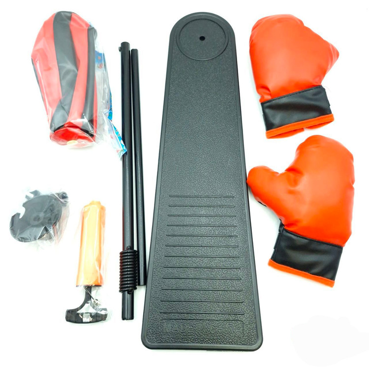 کیسه بوکس ایستاده فنری ارتفاع قابل تنظیم ۶۹ تا ۱۰۶ سانت برند Power boxing کد ۸۰۵۶