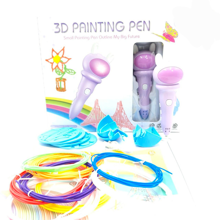 اسباب بازی قلم سه بعدی painting pen مدل حلزون سری creative DIY برند Rich fish toys کد 990A