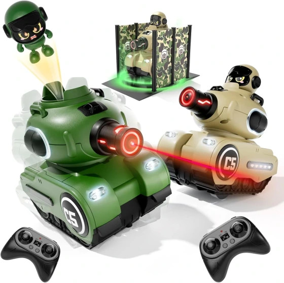 ربات تانک مبارز لیزری دوتایی کد C5-16