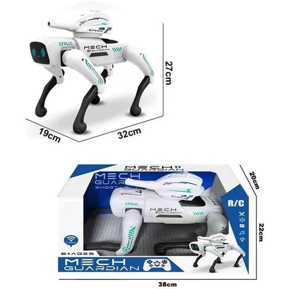 ربات کنترلی ۴ پا تیرپرتابی شارژی کد QF660-2