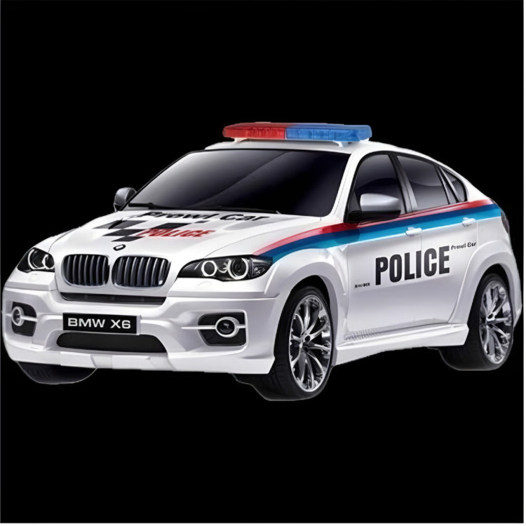 ماشین پلیس کنترلی BMW X6 شارژی مقیاس 1.14 کد 1401_866