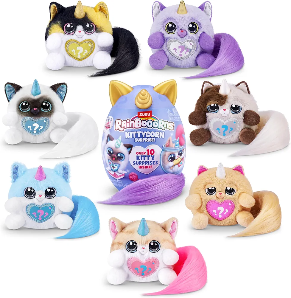 عروسک سورپرایزی رینبوکورنز RainBocoRns سری Kittycorn کد 9279