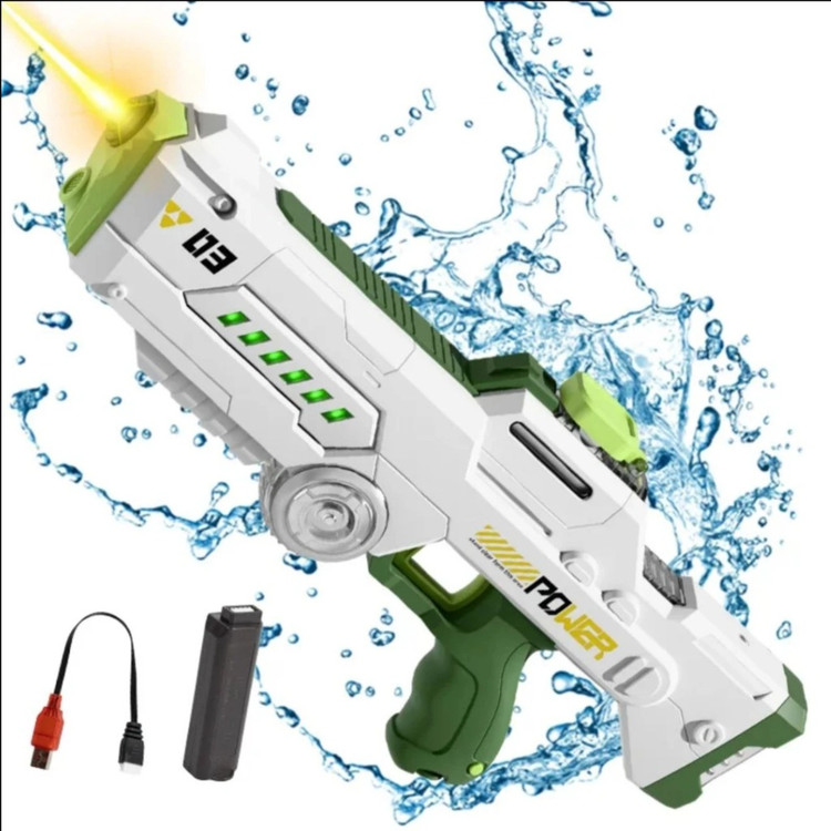 تفنگ آبپاش شارژی مکشی کد 2502