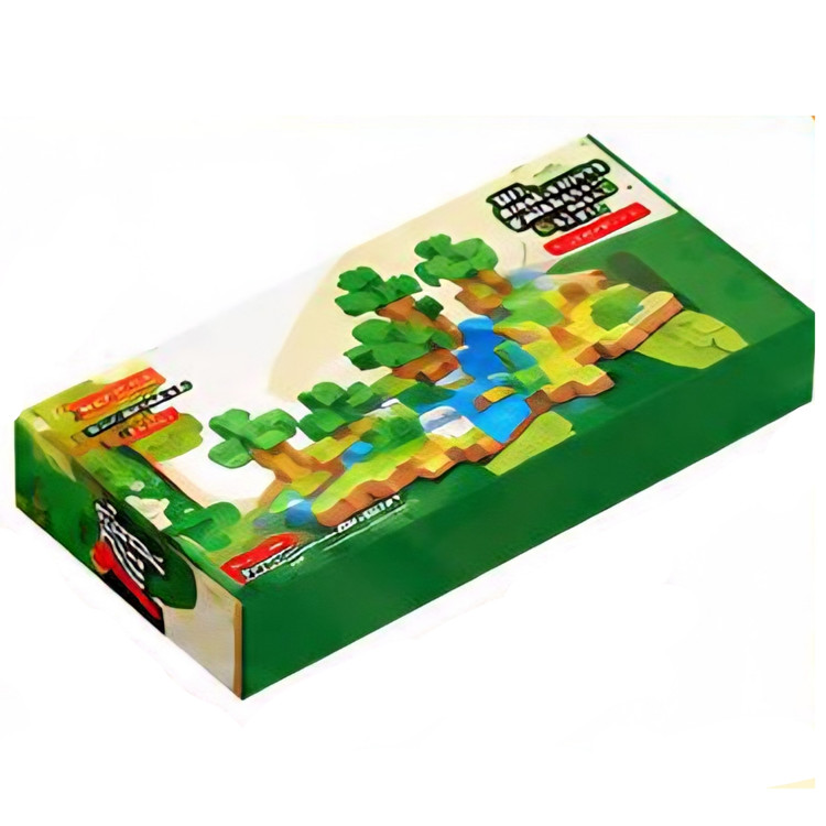 لگو ساختنی مکعب مگنتی طرح جنگل ۱۰۰ قطعه کد XC-B6-1