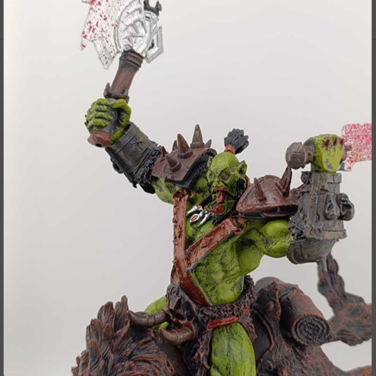 اکشن فیگور اورجینال گرگسوار وارکرفت Riding Wolf | Warcraf ارتفاع 35cm
