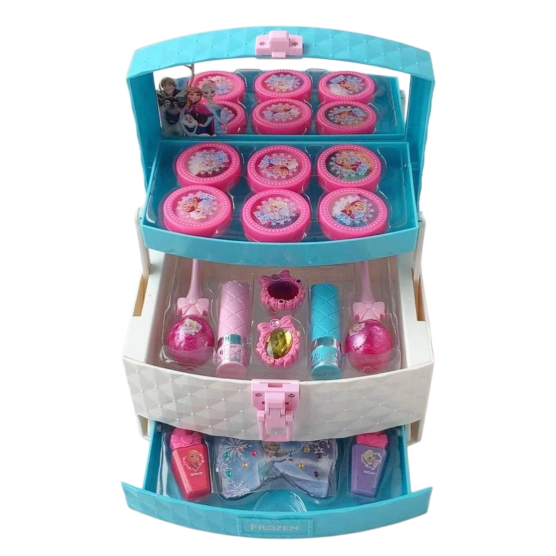 ست آرایشی لاک و جواهرات فروزن disney کد 22326F2-B