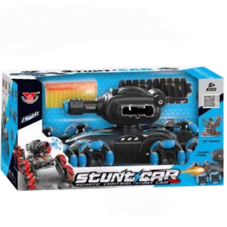 ماشین کنترلی شارژی ۸ چرخ دو ریموته تیرپرتابکن کد SY076E