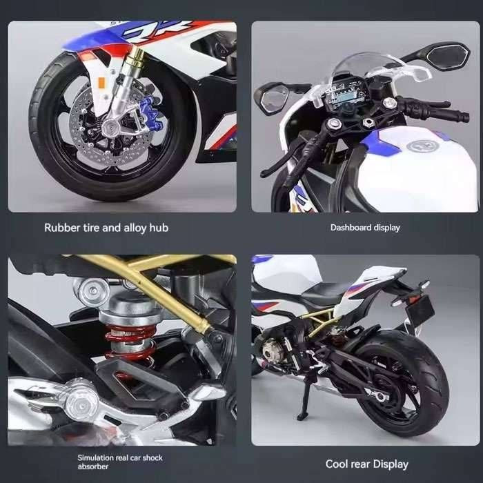 ماکت موتور BMW S1000 دودزا مقیاس 1/6کد 6/6