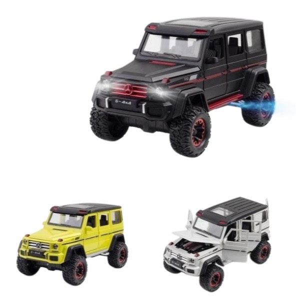 ماکت فلزی بنز G500 دودزا موزیکال مقیاس1/24 کد 117cz