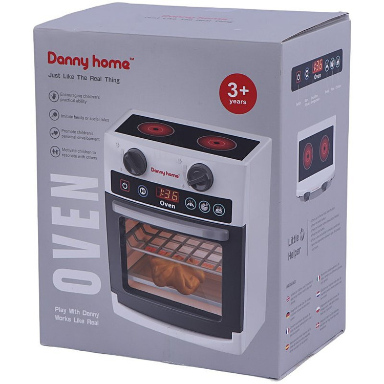 اسباب بازی لوازم آشپزخانه مدل گاز و فر باطری خور برند دنی هوم Danny home کد 4006_9