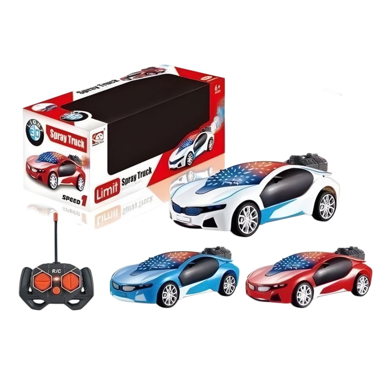 ماشین کنترلی BMW i8 شارژی و دودزا کد CH 6506